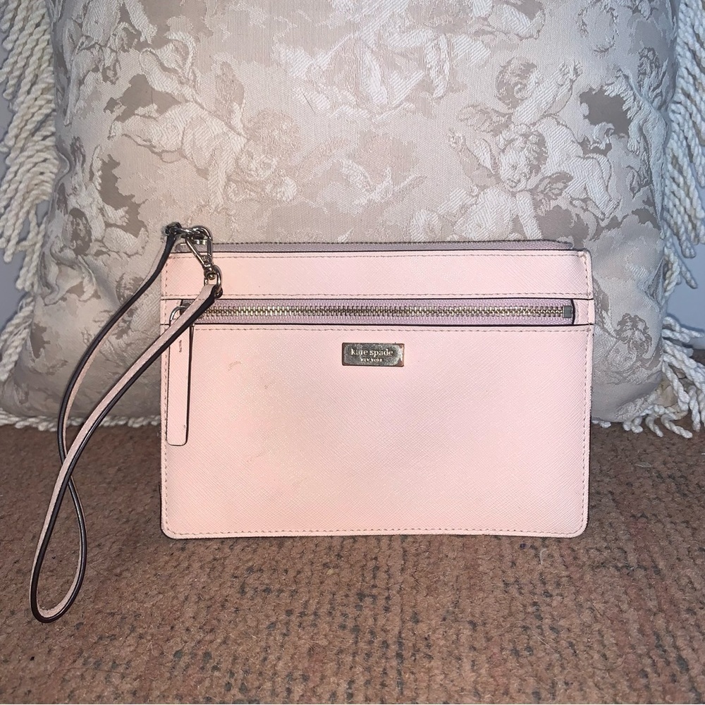 Kate Spade Blush Pink Wristlet
